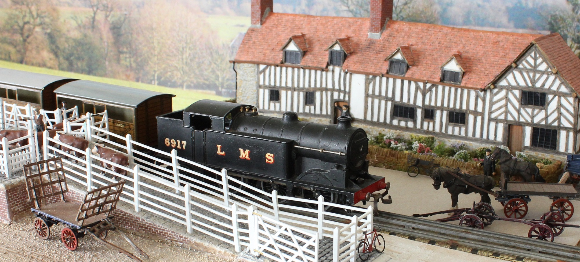 A postwar 0-6-2T locomotive